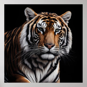 Poster Portrait du tigre