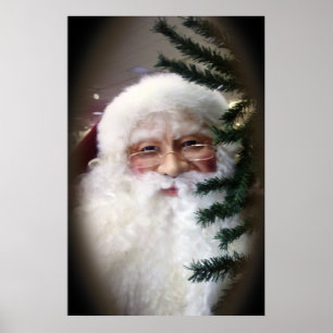 Poster Portrait du Vieux Saint Nicolas