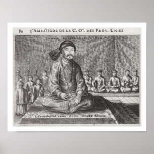 Poster Portrait du vieux vice-roi, d'un compte d'a