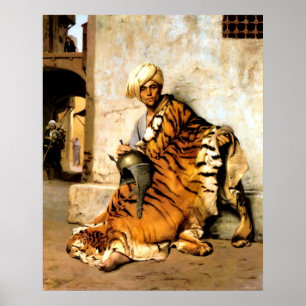 Poster Portrait d'un homme oriental