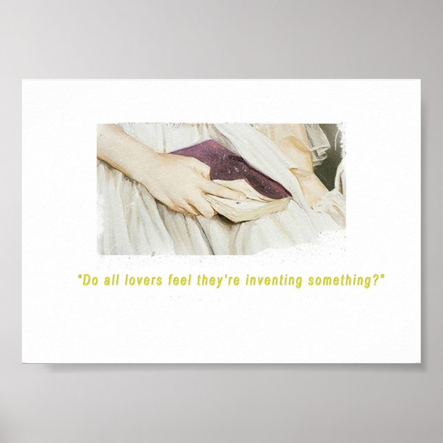 Poster Portrait d'une dame amoureuse du feu (Devant)