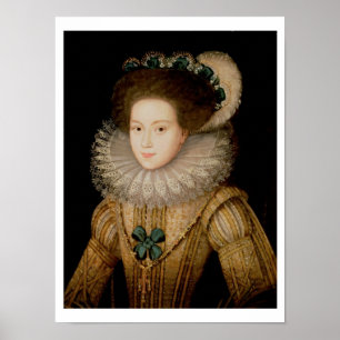 Poster Portrait d'une dame, possibly Mary Queen of Scots 