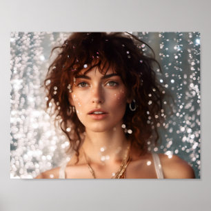 Poster portrait d'une femme