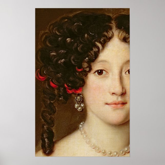 Poster Portrait d'une femme 3 (Devant)