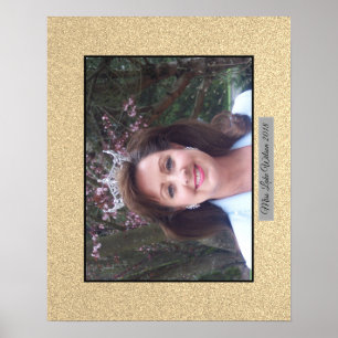 Poster Portrait fait sur commande d'affiche de parties