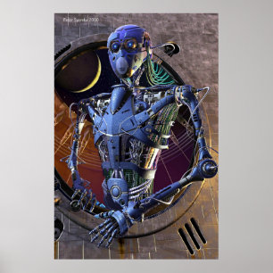 Poster Portrait industriel