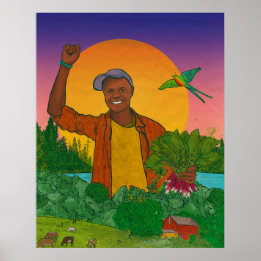 Poster Portrait : Moses Momanyi, Dawn2Dusk Farm & Kilimo