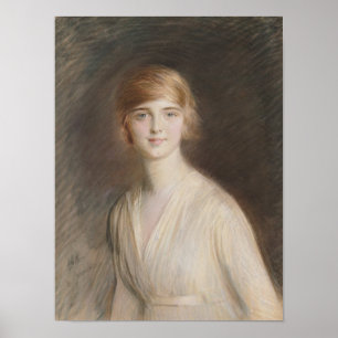 Poster Portrait of Jacqueline