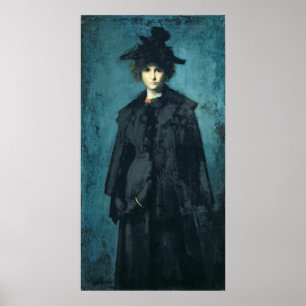 Poster Portrait of Madame Laura Leroux