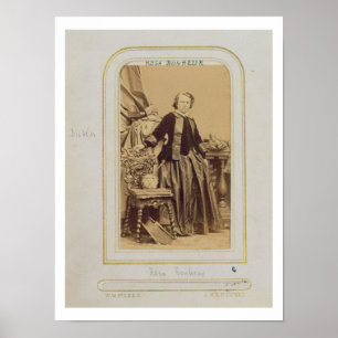 Poster Portrait of Rosa Bonheur (1822-99) (photo)