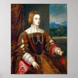 Poster Portrait Of The Empress Isabella Of Portugal