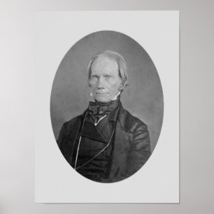 Poster Portrait photo Henry Clay