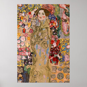 Poster Portrait posthume de Ria Munk par Gustav Klimt