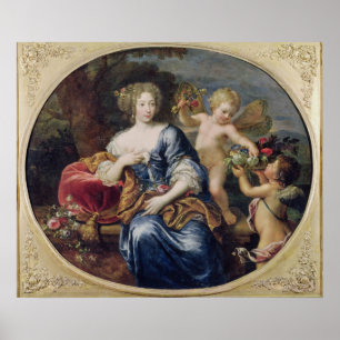 Poster Portrait presumed to be Francoise-Athenais