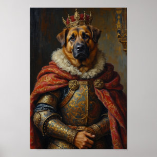 Poster Portrait Royal de Berger Anatolien