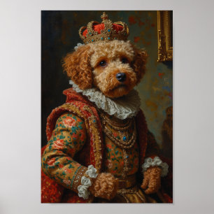 Poster Portrait Royal de Lagotto Romagnolo