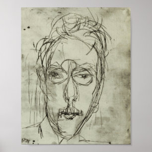 Poster Portrait Schaeffer Albert Müller