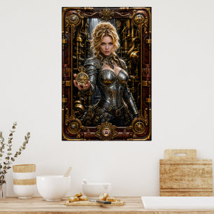 Poster Portrait Steampunk d'Ottilie Von Zale
