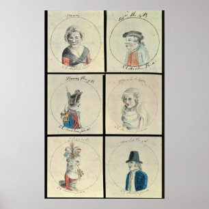 Poster Portraits de Mary I Edouard IV