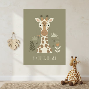 Poster Portraits Safari Girafe ID1264