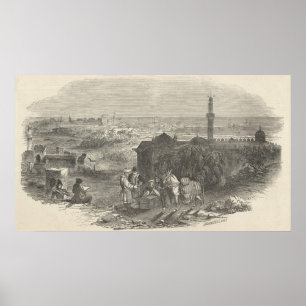 Poster Ports de maïs étrangers, Alexandrie