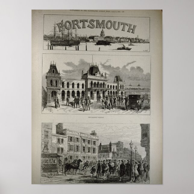 Poster Portsmouth (Devant)