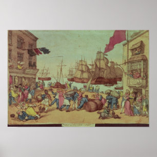 Poster Portsmouth Point, 1811