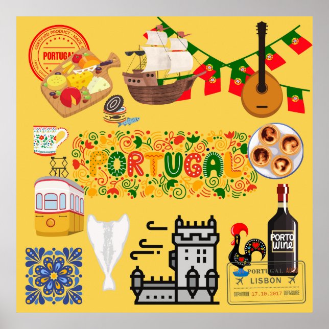 Poster Portugal (Devant)