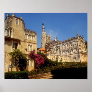 Poster Portugal, Bussaco Palace.