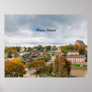 Poster Porvoo, Finlande