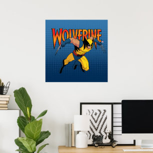 Poster Pose de caractères Wolverine