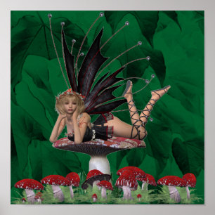 Poster Pose de la fée