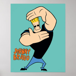 Poster Pose de trame photo Johnny Bravo