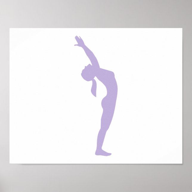 Poster Pose de yoga (Devant)
