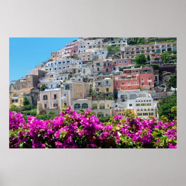 Poster Positano (Devant)