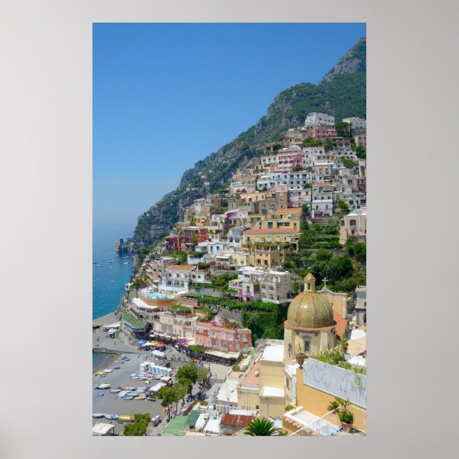 Poster Positano (Devant)