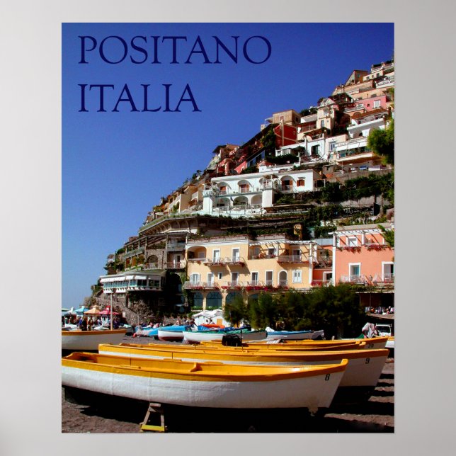 Poster positano italia (Devant)