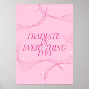 Poster Positif, Spirituel, Inspirant, Motivant 