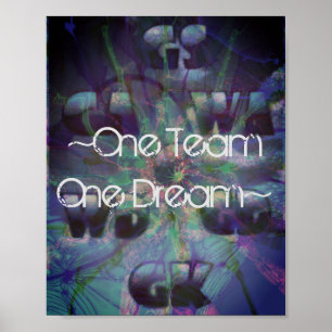 Poster Positions de motivation de net-ball de citation