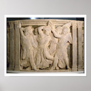 Poster Post-restoration panel No.II from the exterior pul