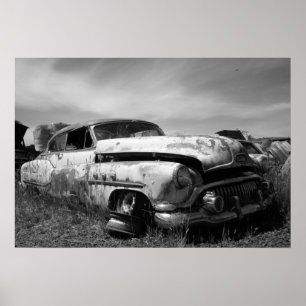 Poster Postage de voiture Buick vintage