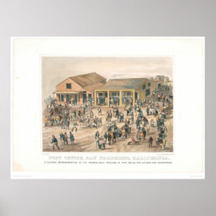 Poster Poste à San Francisco (1361A)