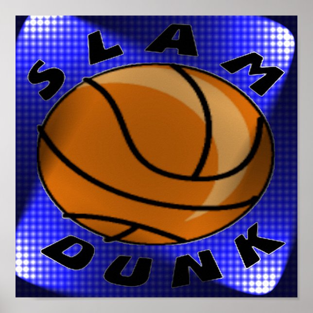 POSTER POSTE DE LUMIÈRE SLAM DUNK (Devant)