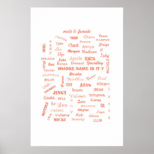 Poster Poster20x30 / DE QUI S'APPELLE-T-IL ? / MÉTROPOLIM