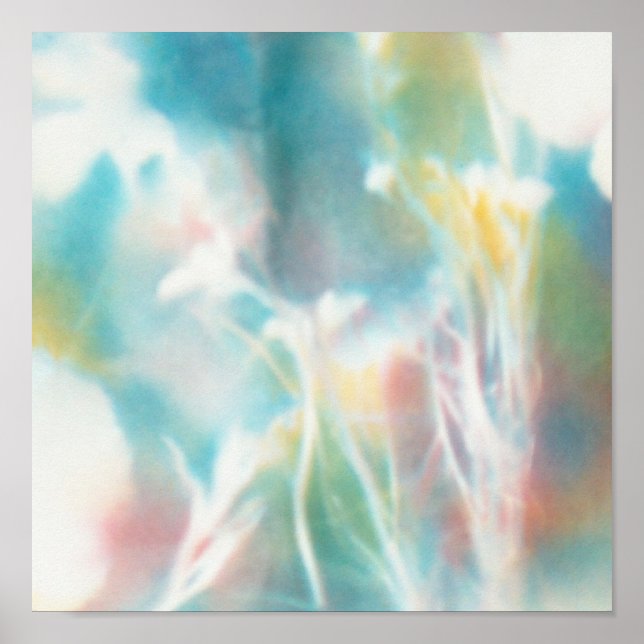 Poster Poster/Abstract Floral (Devant)