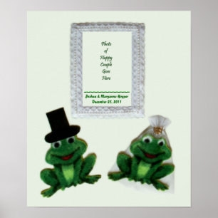 Poster Poster/affichage Mariage Froggy