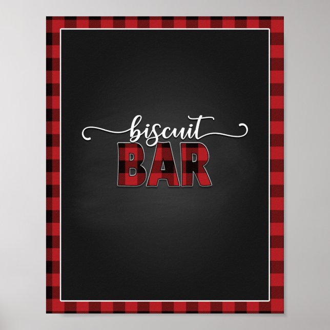 Poster Poster/affiche Biscuit Bar Flannel Fling 8x10 (Devant)