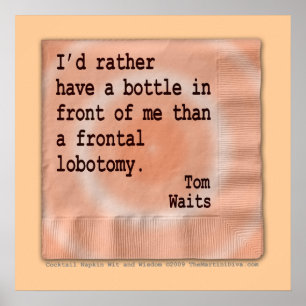 Poster Poster, Art - Lobotomie frontale
