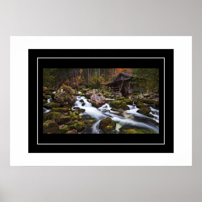 Poster Poster-Automne Scène Automne (Devant)