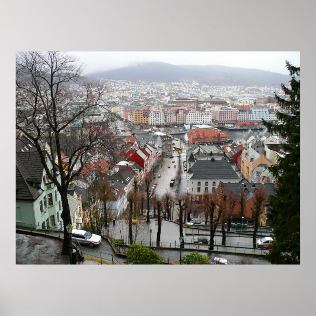 Poster Poster, Bergen de Skansen (Devant)